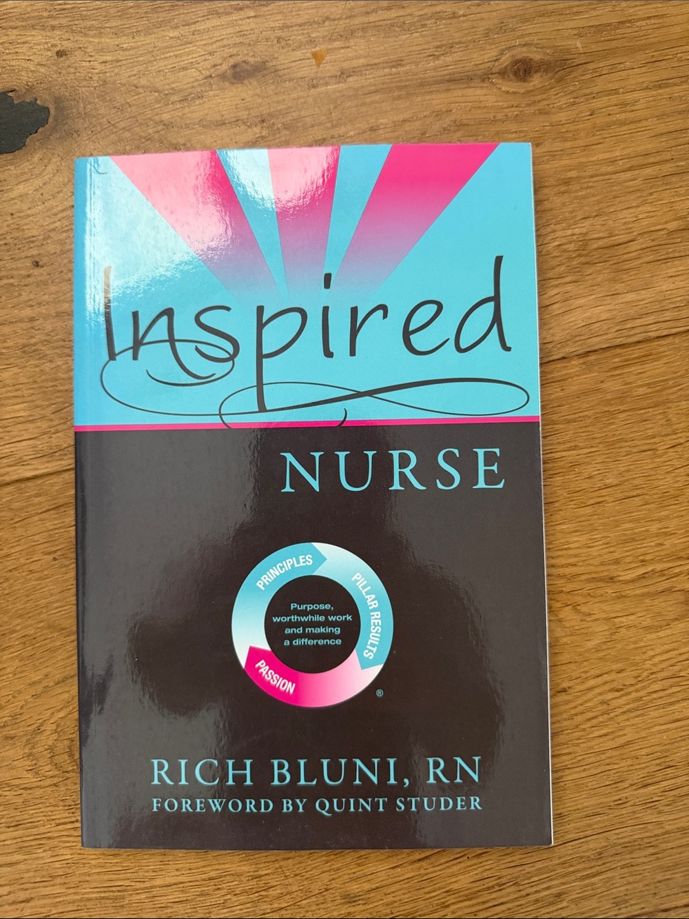 Inspired Nurse by Rich Bluni - Teal and Pink Cover
